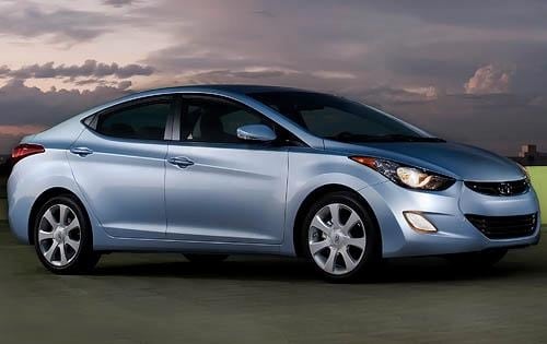 The Hyundai Elantra makes the top 10 as one of America's most dangerous vehicles. 