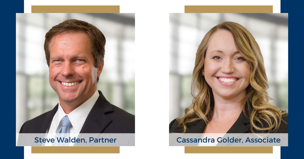 The Carlson Law Firm Is Proud To Announce That Two Of Our Attorneys Won Recognition From The Bell County Bar Association.