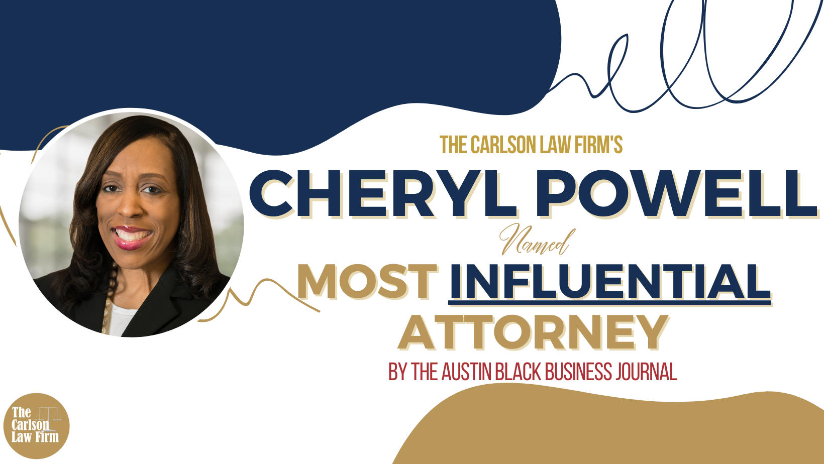 The Carlson Law Firm's Cheryl Powell Was Named One Of Austin's Most Influential Attorneys