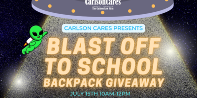 Carlson Cares Waco Backpack Giveaway