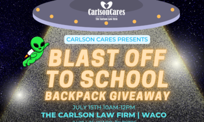Carlson Cares Waco Backpack Giveaway