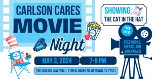 Carlson Cares Movie Night In Baytown (free Family Event)