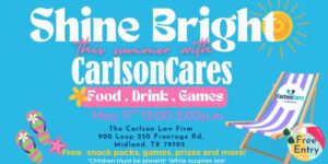 2025 Shine Bright Midland Free Community Event Hosted by The Carlson Law Firm