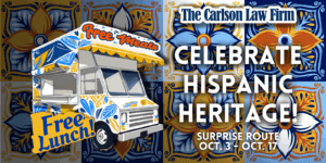 Hispanic Heritage Month 2025, HHM, Celebrate Hispanic Heritage, GastroTour, Texas Food Trucks, Attorneys in the community, support local businesses, Hispanic-owned businesses