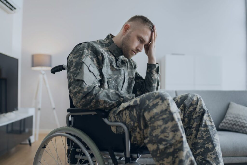 Disabled veteran struggling