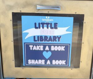 Killeen Little Library Words Unite bookstore