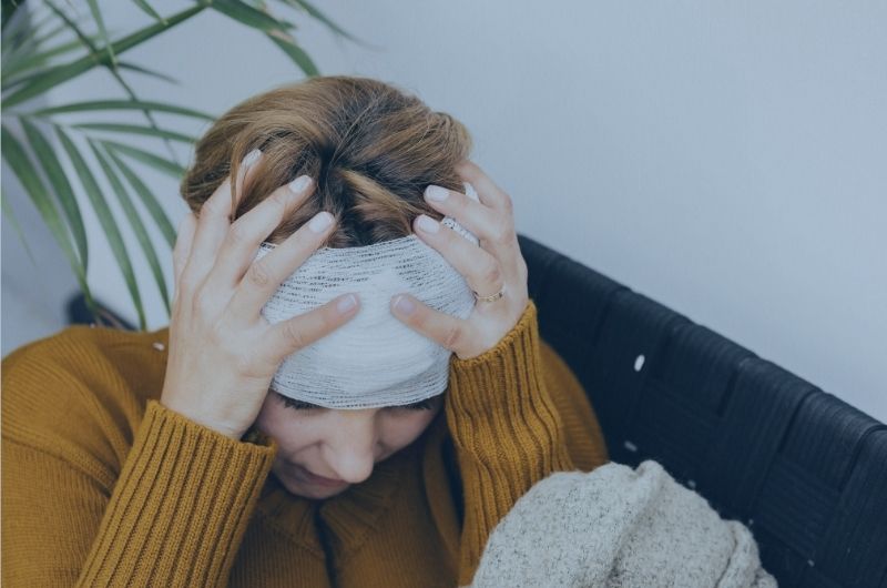 Signs of traumatic brain injury after accident