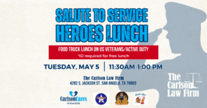 Salutes Service Members in San Angelo with Free Lunch 2026