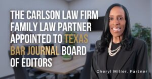Cheryl Miller appointed to Texas Bar Journal Board of Editors