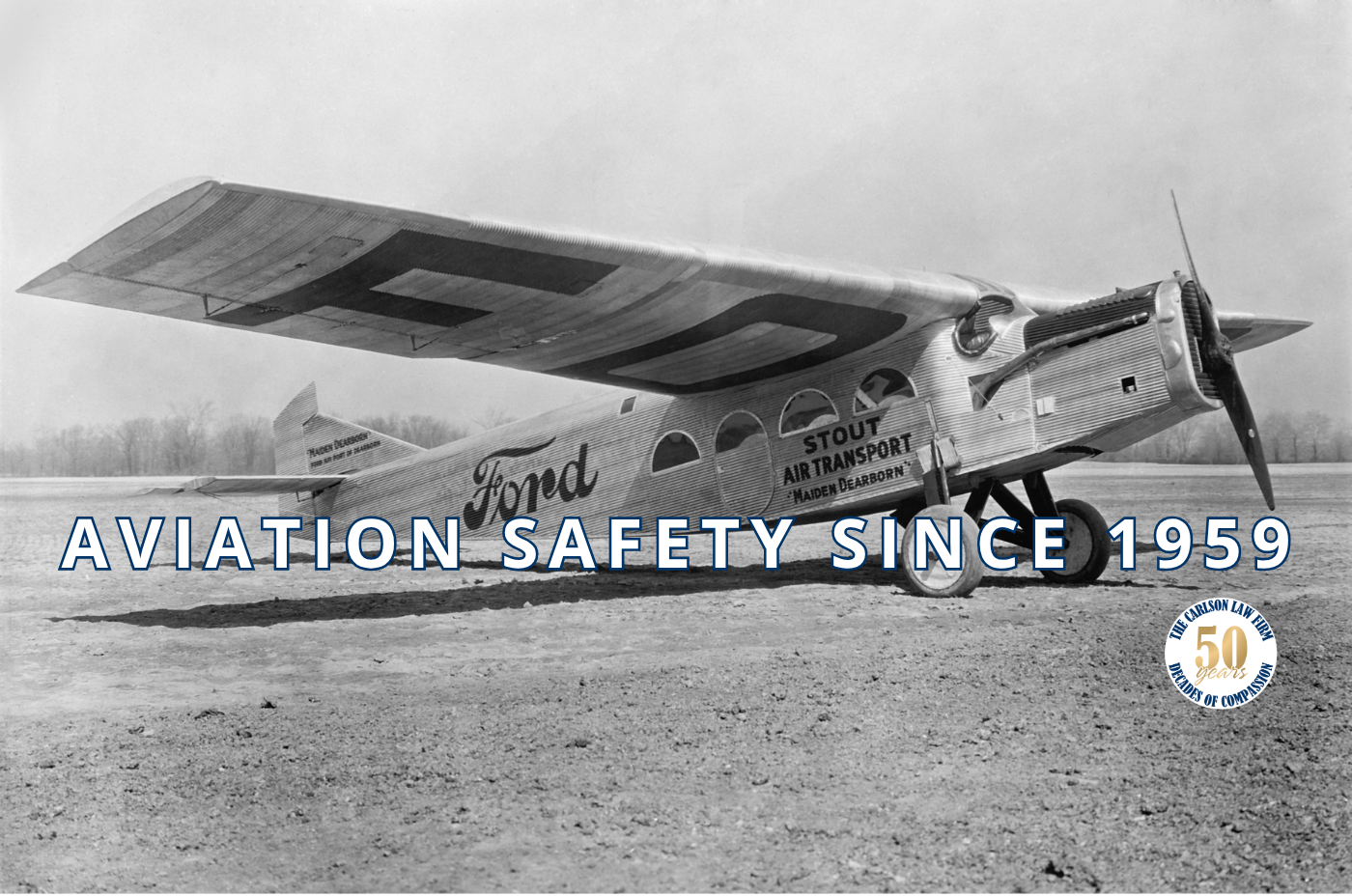 Small aircraft flying above clouds as aviation safety has evolved since Buddy Holly's era.
