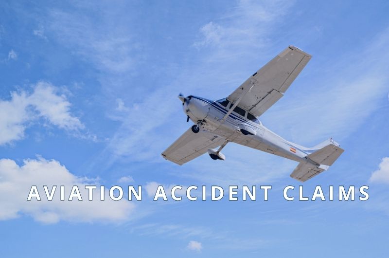 Aircraft flying over West Texas as aviation accident claims are discussed.