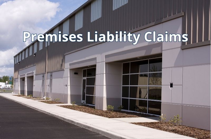Commercial property entrance in Lubbock where premises liability claims may arise.