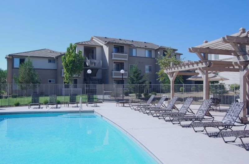 Apartment complex where premises liability claims may arise.