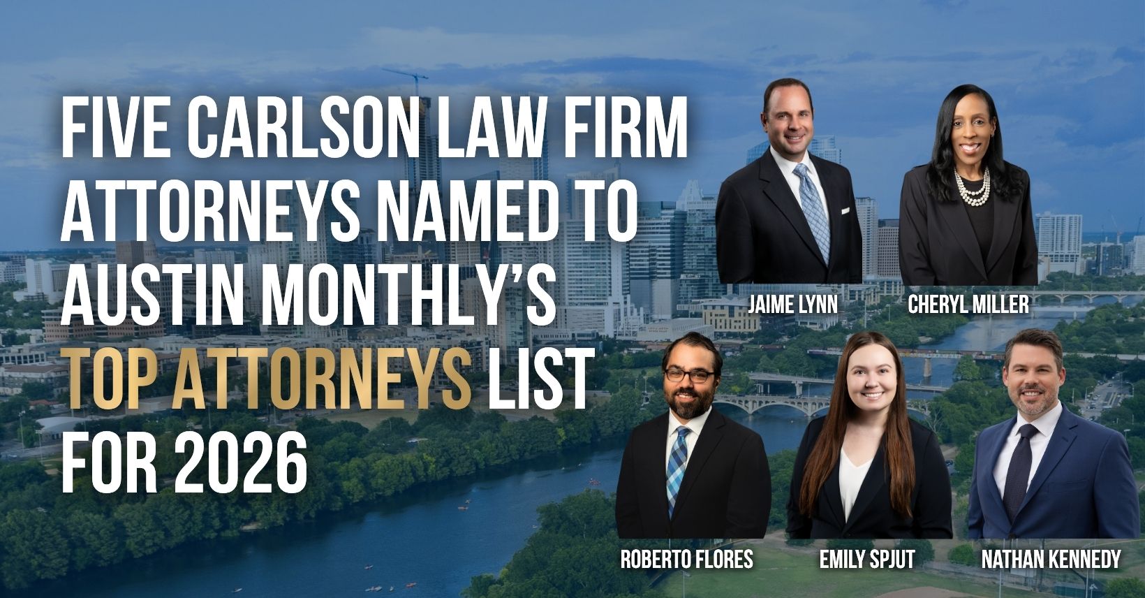 Austin Monthly Top Attorneys 2026