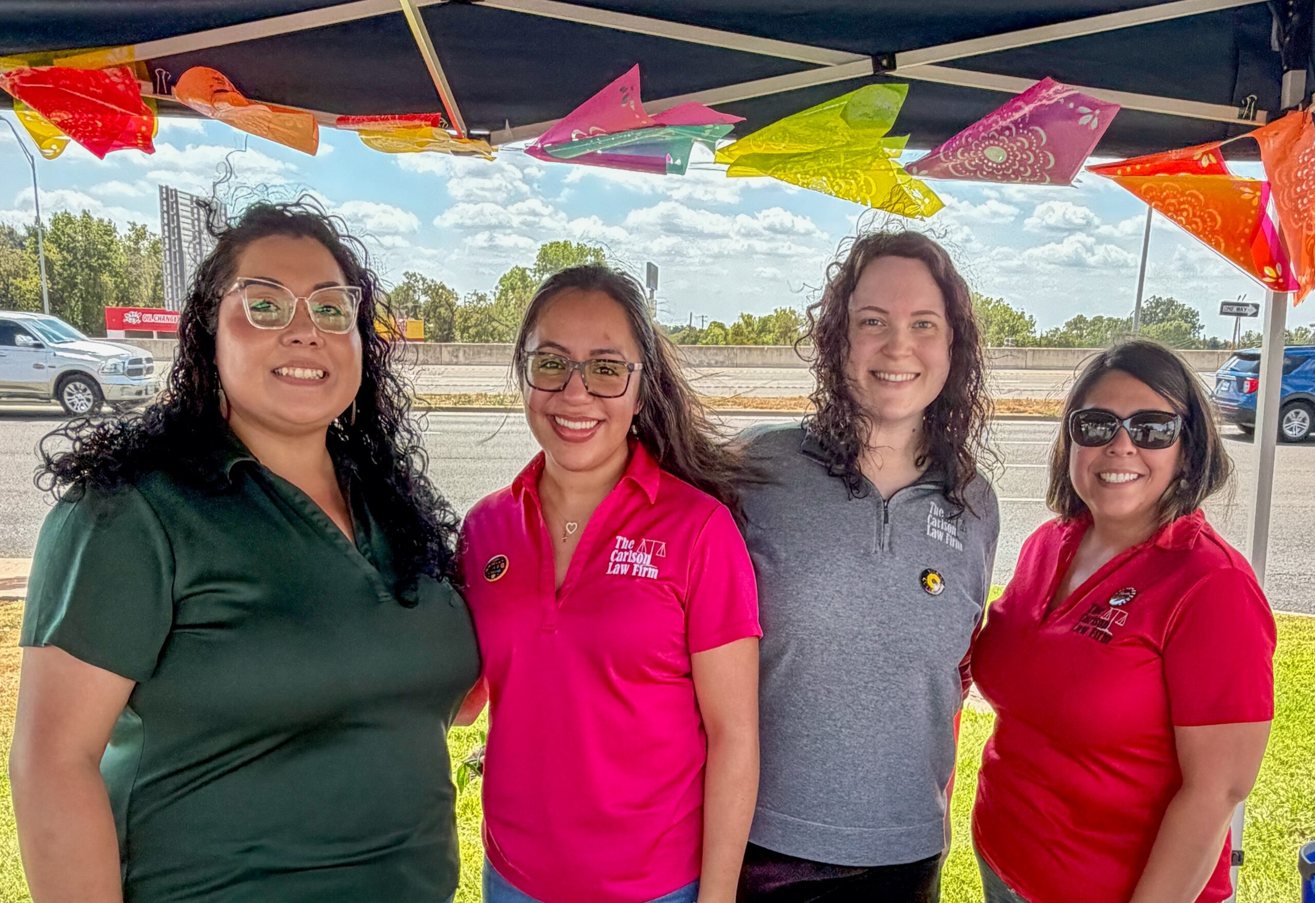 The Carlson Law Firm staff at the Temple Hispanic Heritage Month celebration.