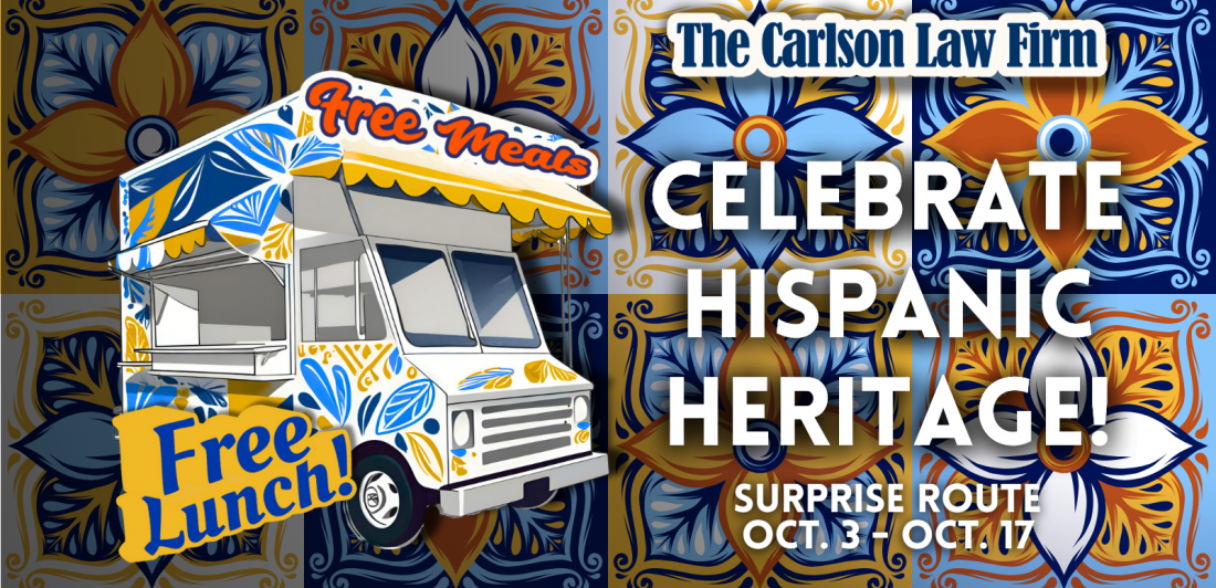 Hispanic Heritage Month 2025, HHM, Celebrate Hispanic Heritage, GastroTour, Texas Food Trucks, Attorneys in the community, support local businesses, Hispanic-owned businesses