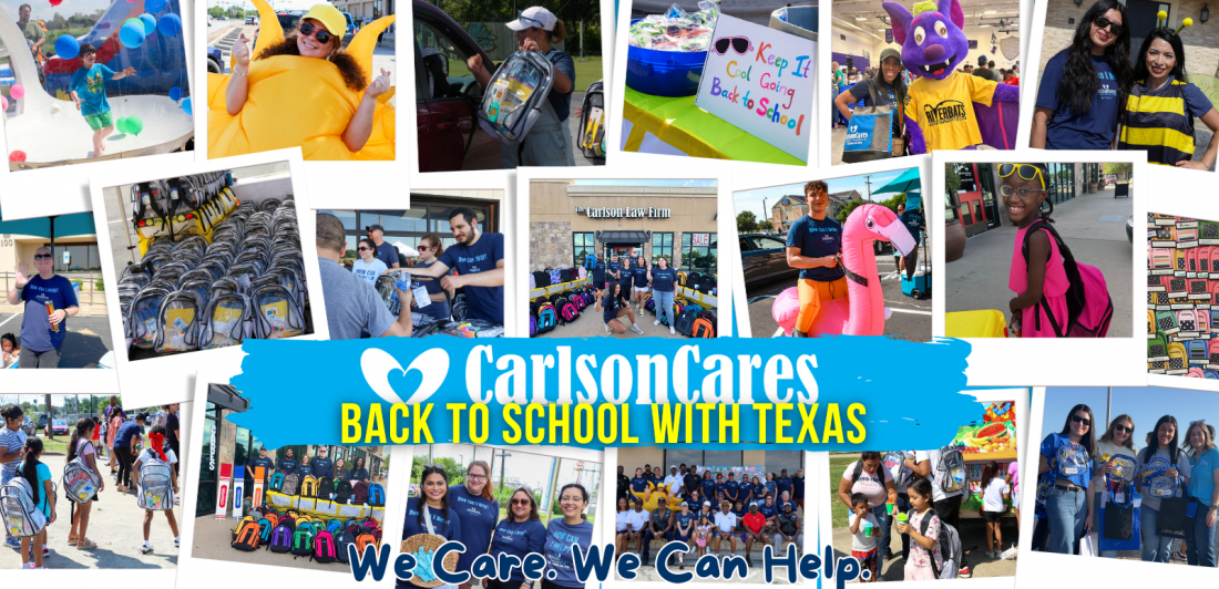 The Carlson Law Firm Supports Students and Schools Ahead of 25-26 School Year