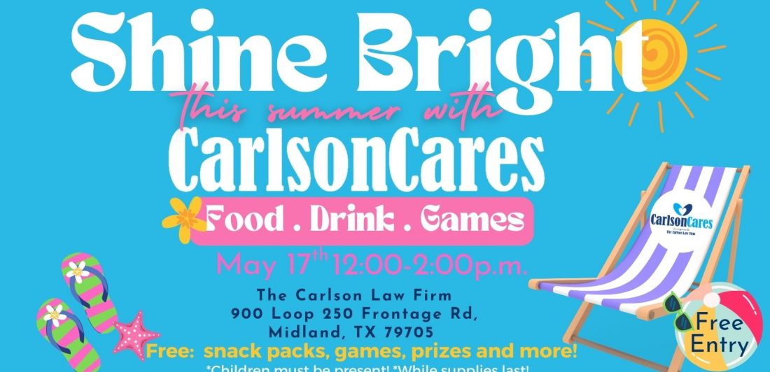 2025 Shine Bright Midland Free Community Event Hosted by The Carlson Law Firm