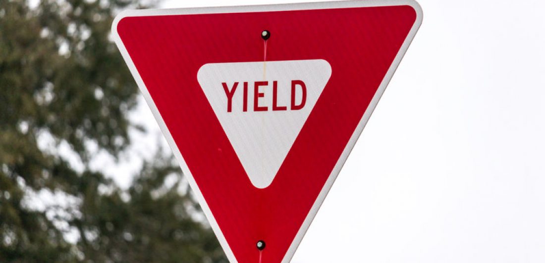 Image of a yield sign