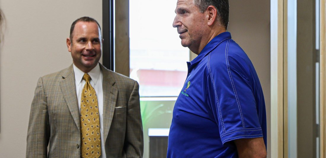 Carlson Law Firm in Round Rock hosts business after hours.