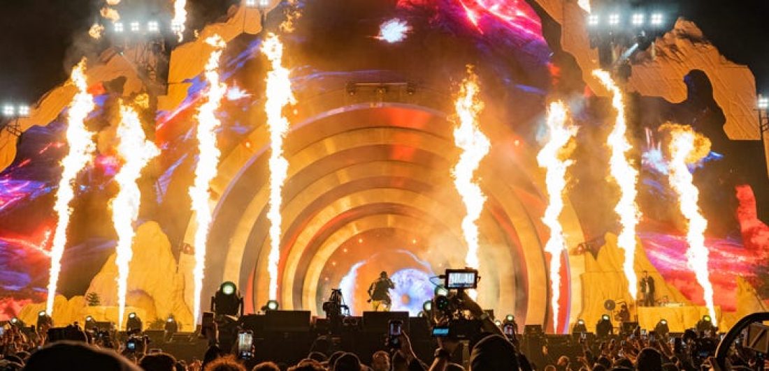 astroworld Image of Travis Scott concert at Astroworld