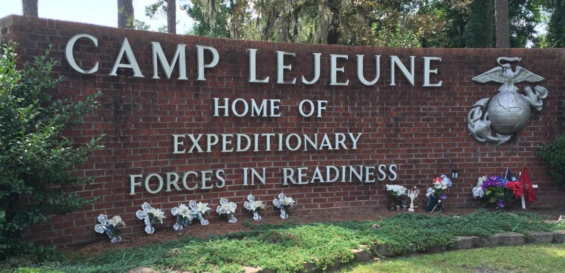 camp-lejeune-vlap Image of Camp Lejune sign