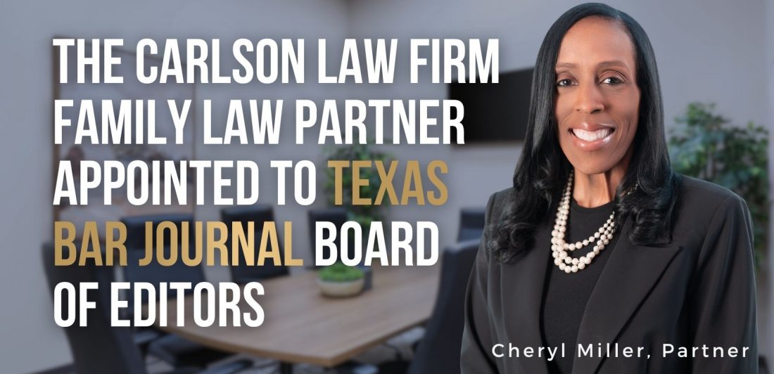 Cheryl Miller appointed to Texas Bar Journal Board of Editors