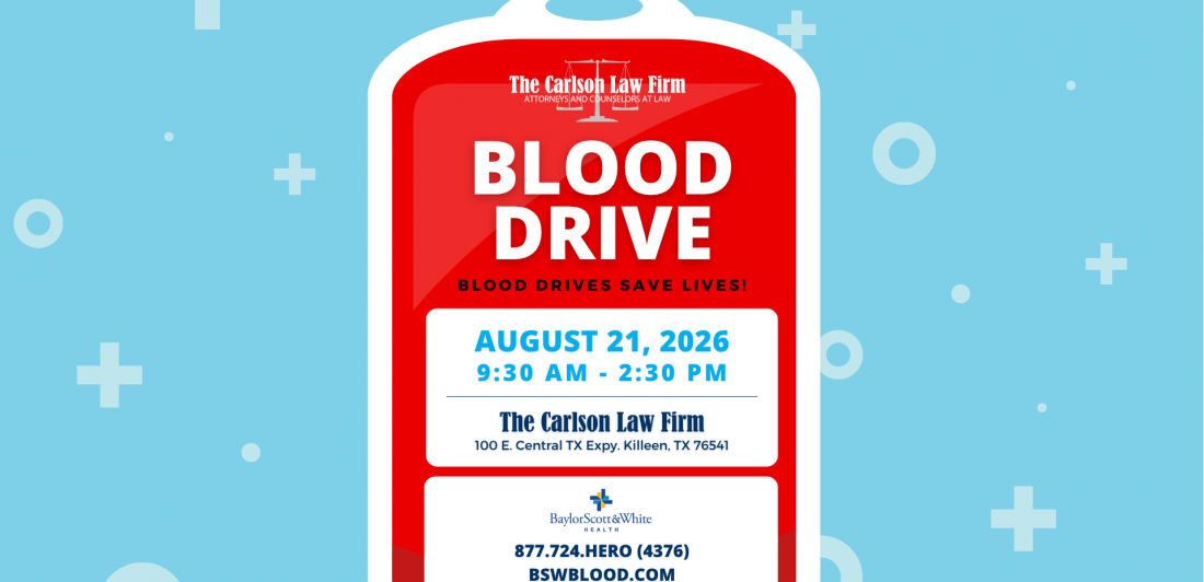 Killeen Blood Drive August 2026