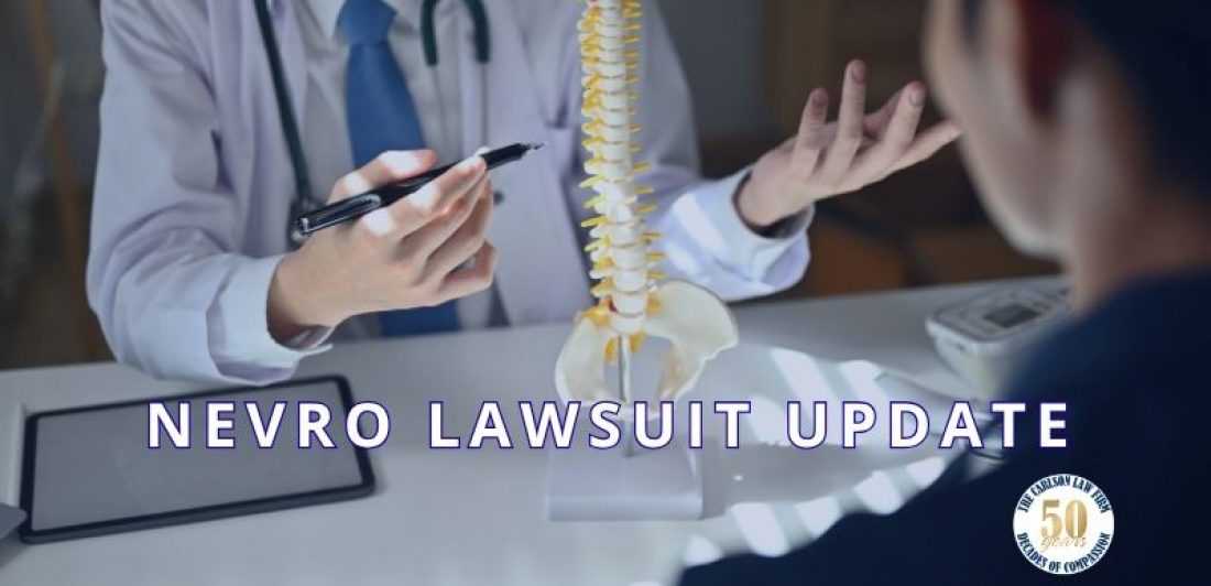 Doctor reviewing spinal cord treatment options with a patient discussing chronic pain management.