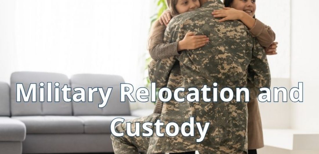 Military family preparing for a PCS move while considering child custody arrangements under Texas family law.