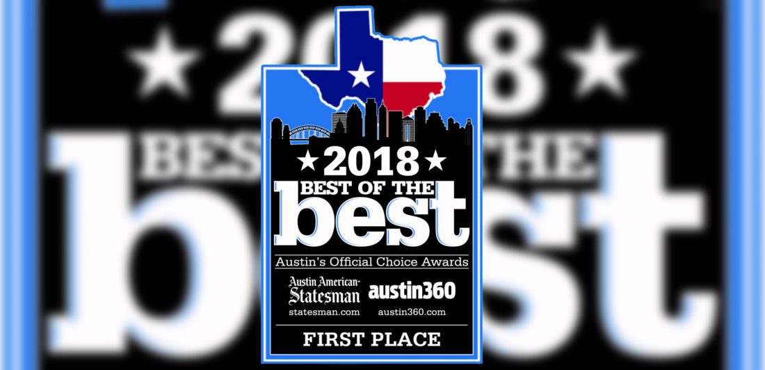 post-2018-best-law-firm-austin-tx Graphic depicting The Carlson Law Firm receiving the Austin American Statesman best law firm in Austin in 2018 award