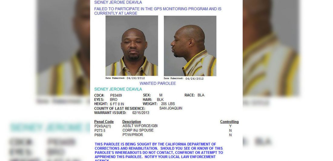 post-verdict-against-ca-dept-of-corrections Image of mugshot and wanted info for Sidney Jerome Deavila