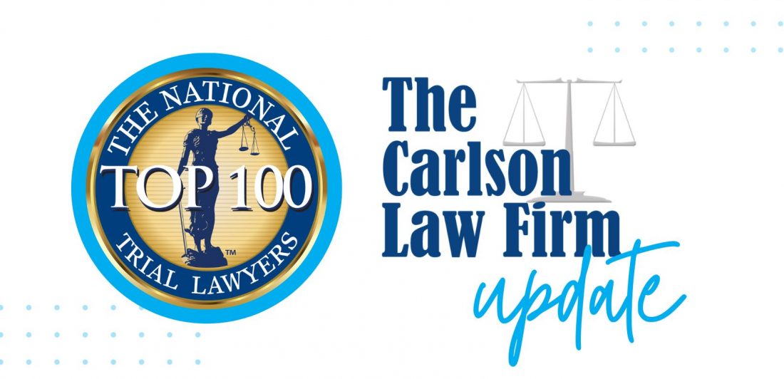 two Carlson attorneys top 100 trial lawyers